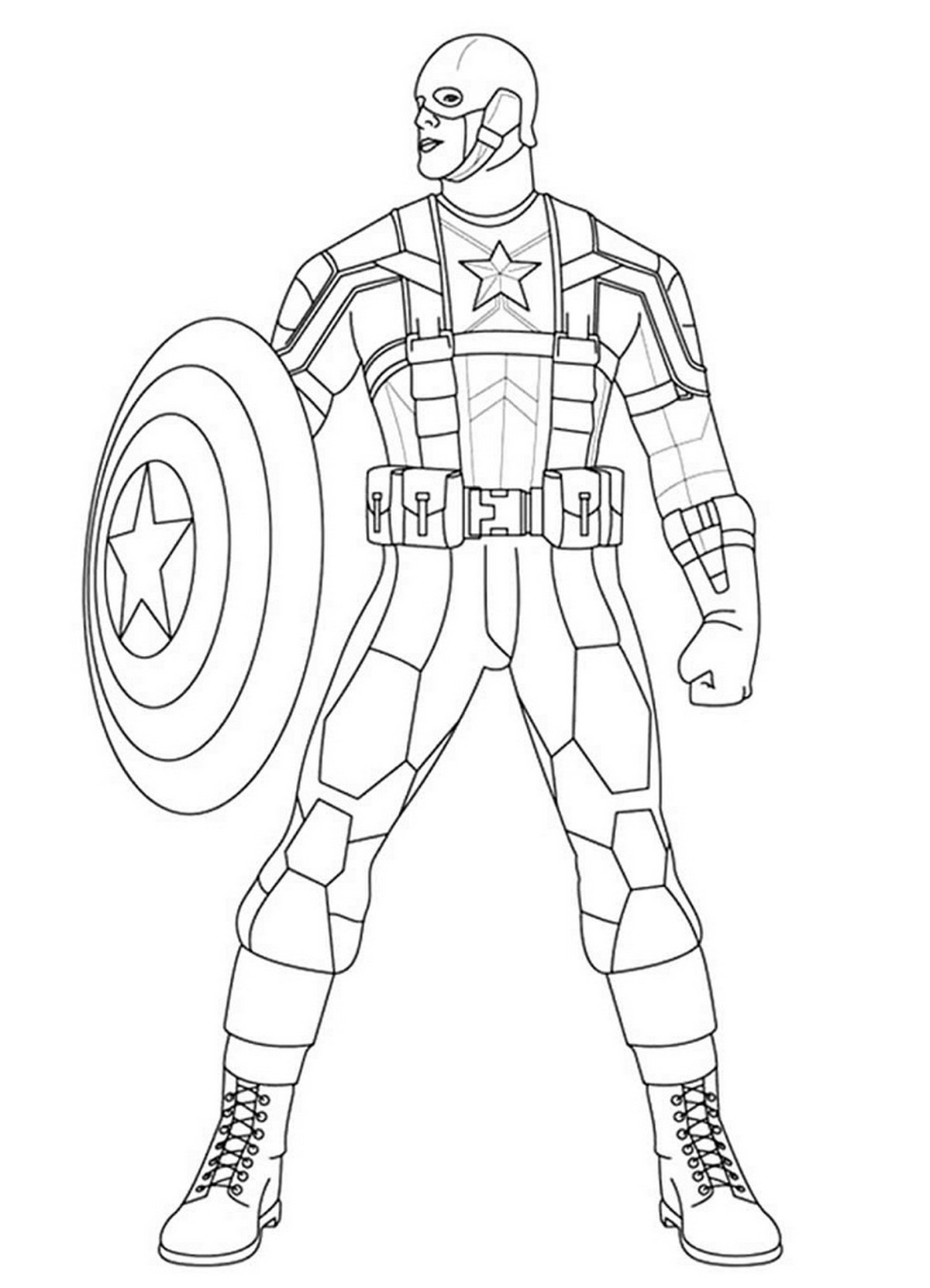 Tranh tô màu siêu nhân