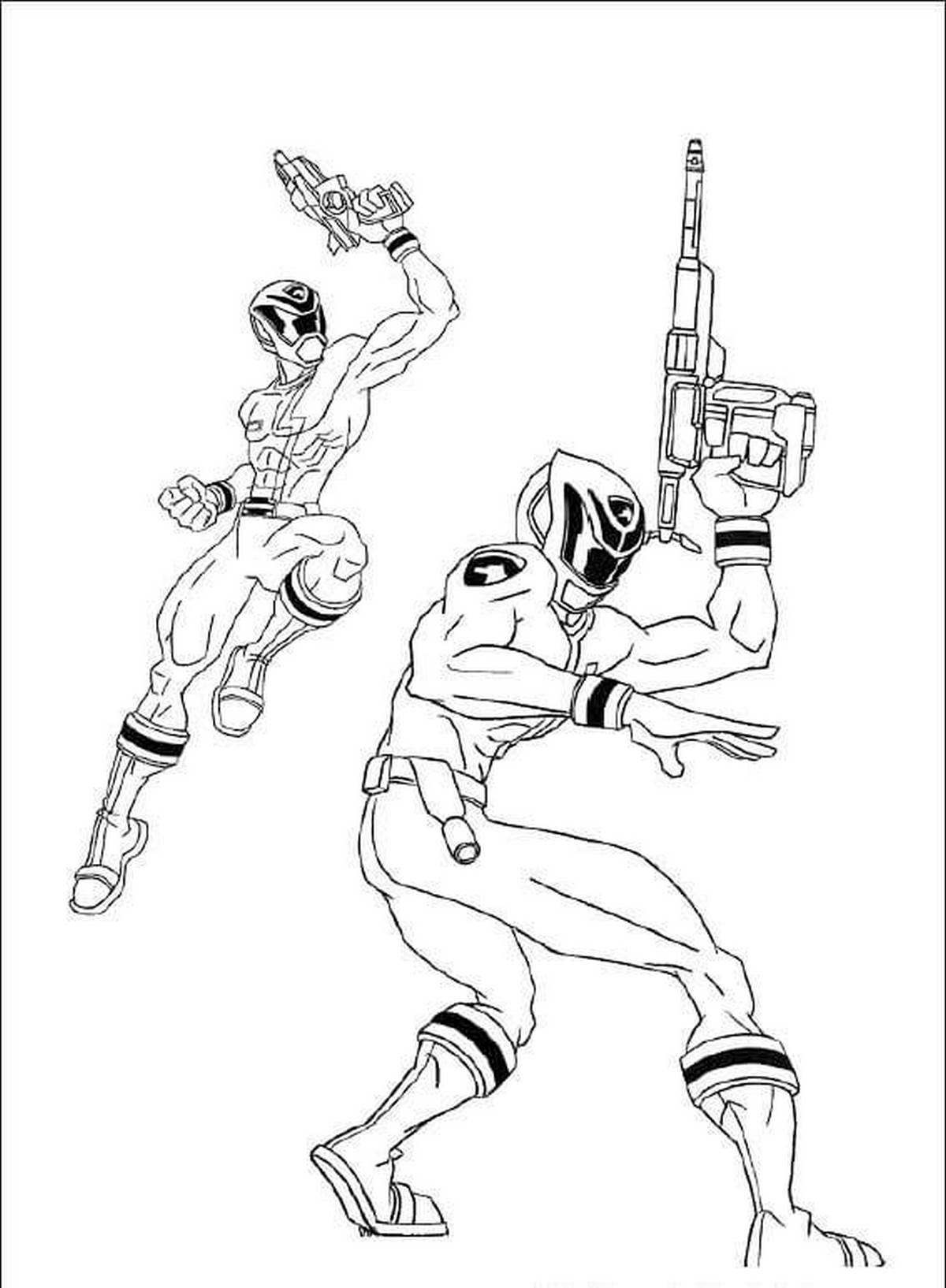 Tranh tô màu siêu nhân