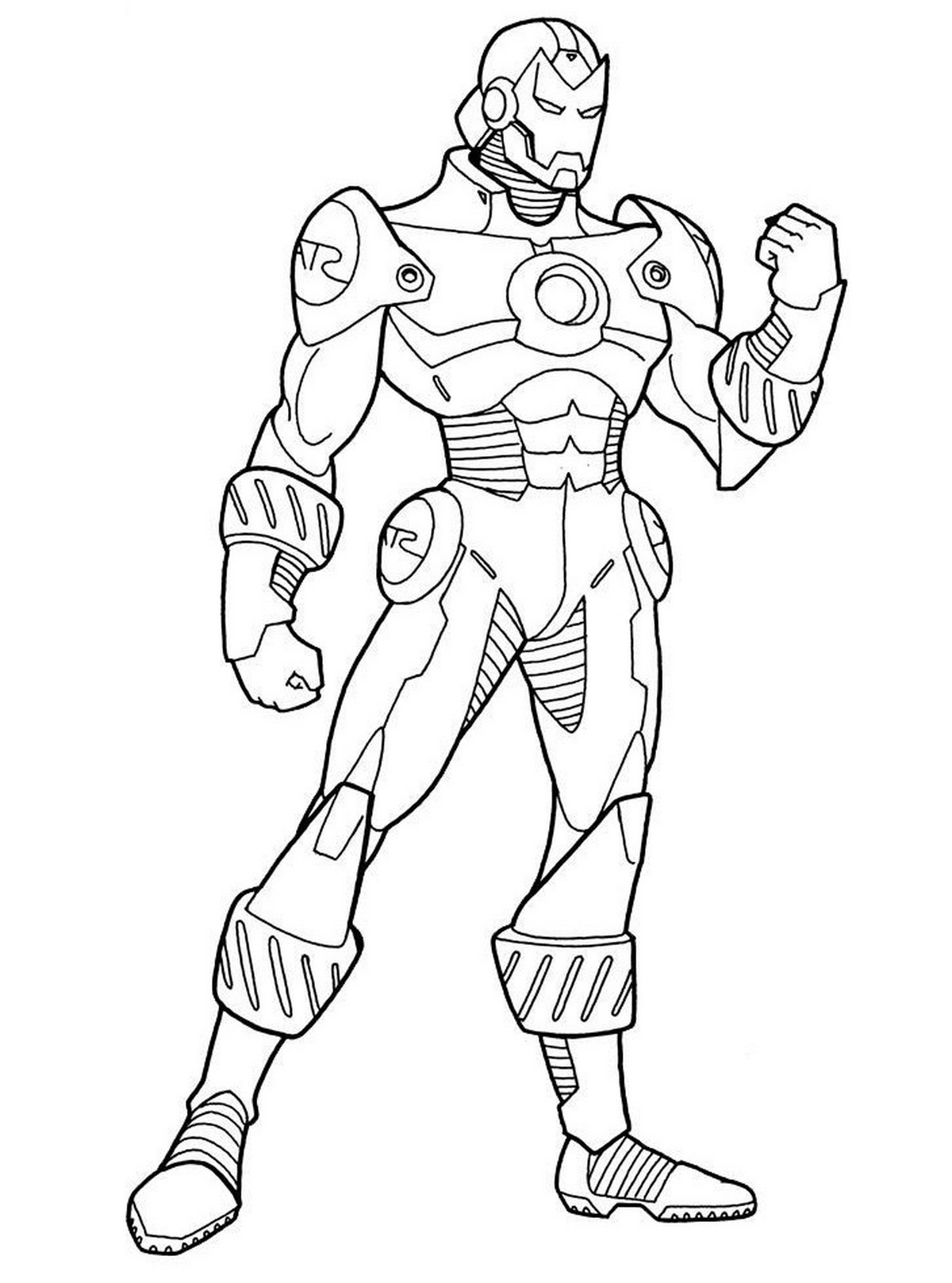 Tranh tô màu siêu nhân