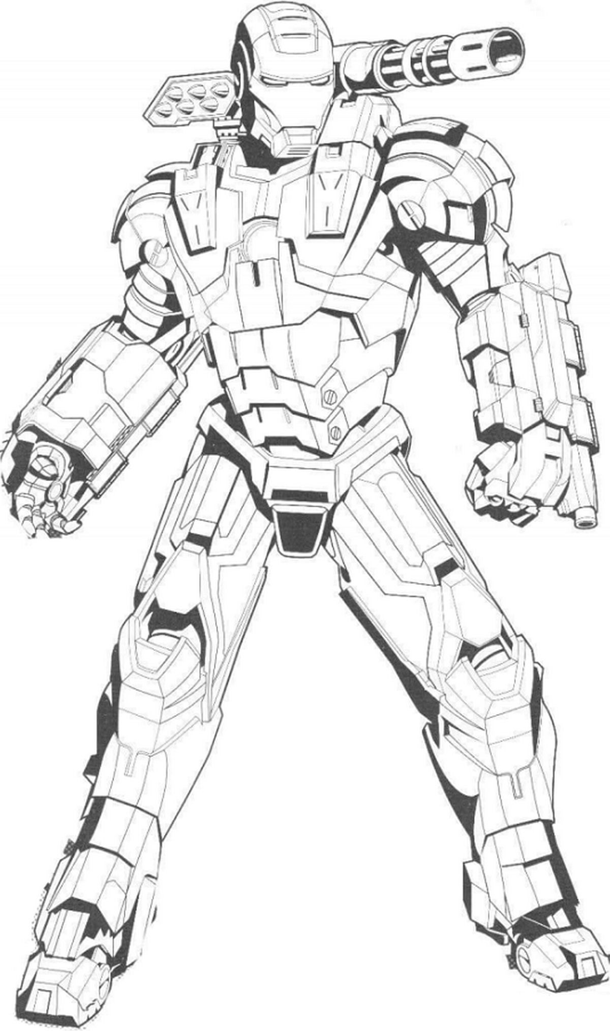 Tranh tô màu siêu nhân