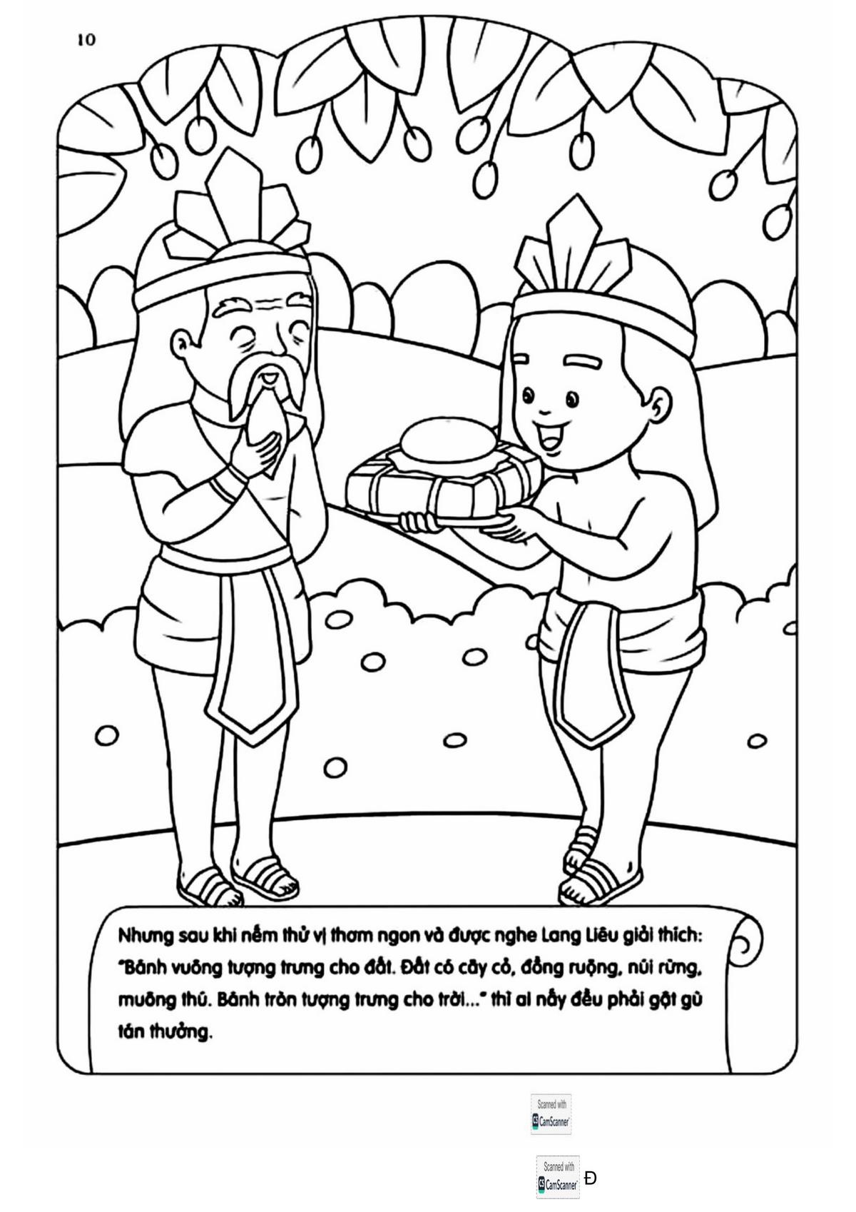 Tranh tô màu Tết chúc mừng năm mới số 11 Tranh tô màu Tết chúc mừng năm mới số 11