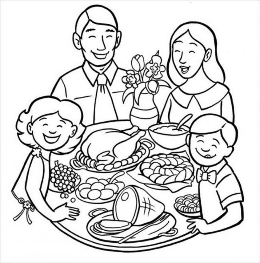 Tranh tô màu Tết trung thu - 15