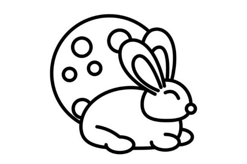 Tranh tô màu Tết trung thu - 23