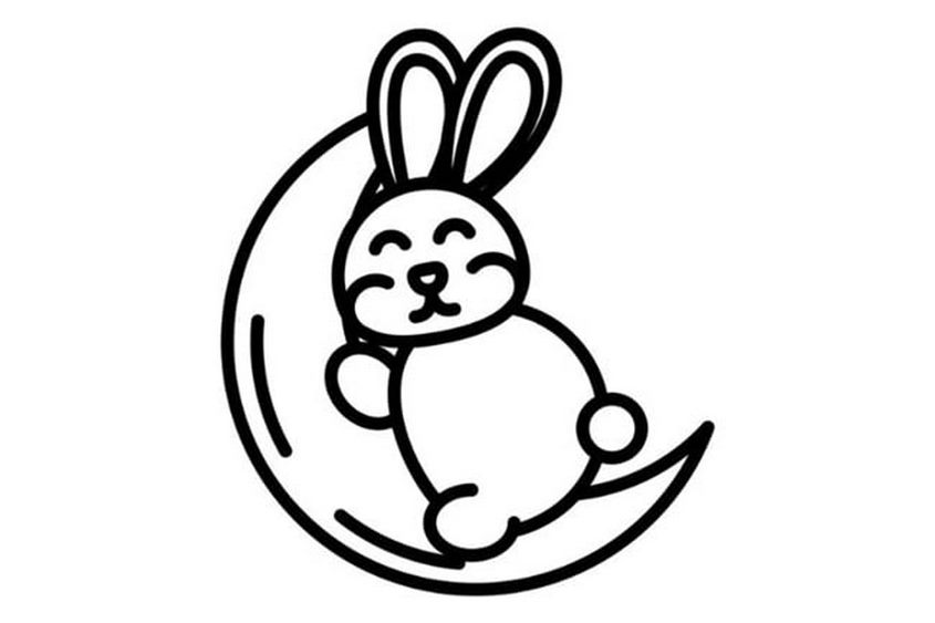 Tranh tô màu Tết trung thu - 29