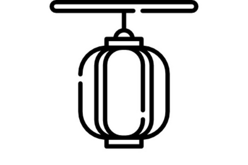 Tranh tô màu đèn lồng trung thu - 8