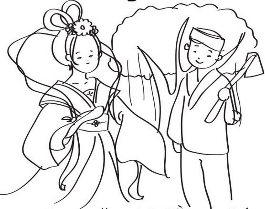 Tranh tô màu Tết trung thu - 37