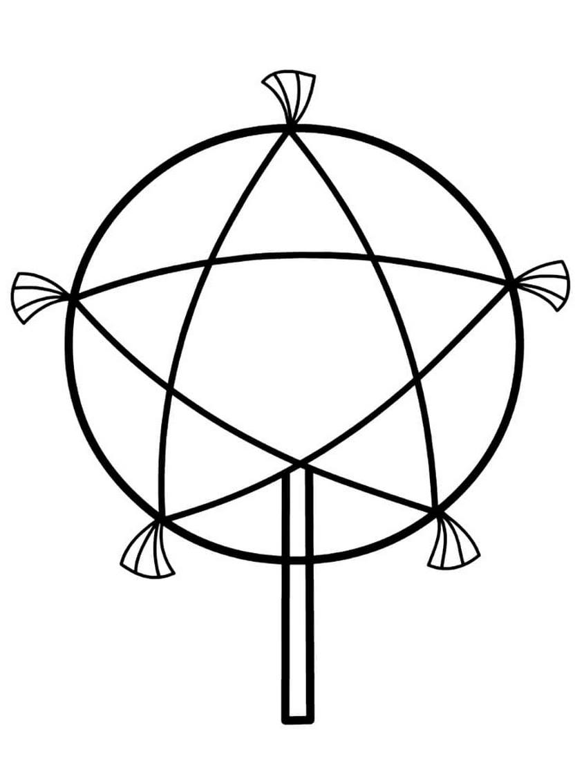 Tranh tô màu đèn lồng trung thu - 13