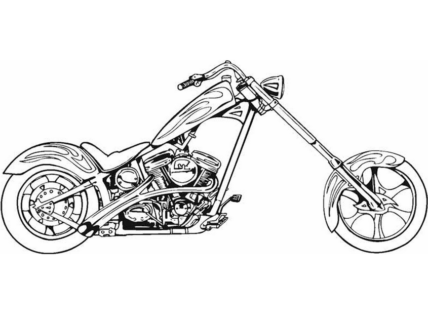 Tranh tô màu xe máy - 31 Tranh tô màu xe máy - 31