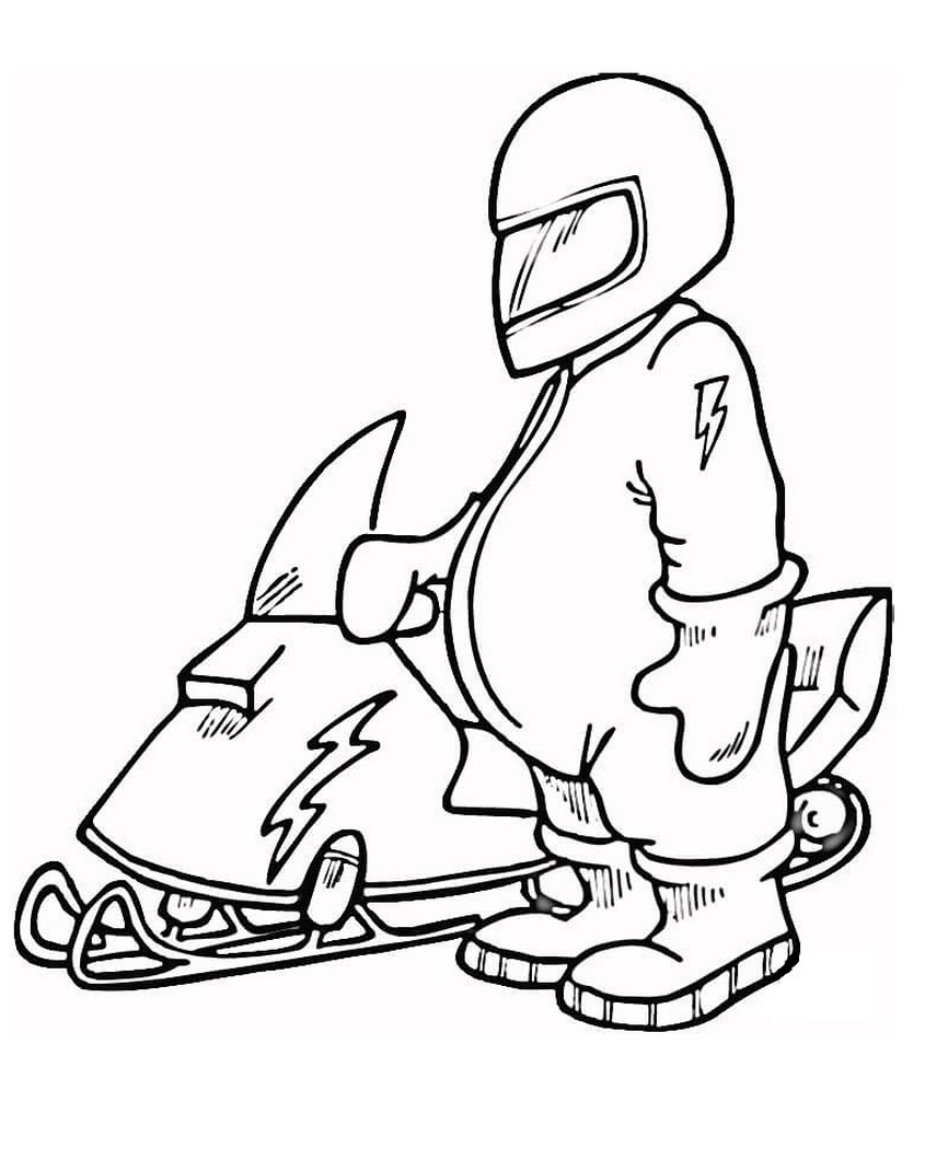 Tranh tô màu xe máy - 23 Tranh tô màu xe máy - 23