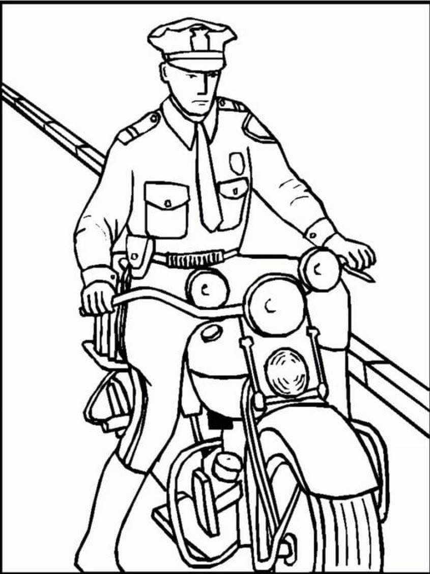 Tranh tô màu xe máy mô tô - 19 Tranh tô màu xe máy mô tô - 19