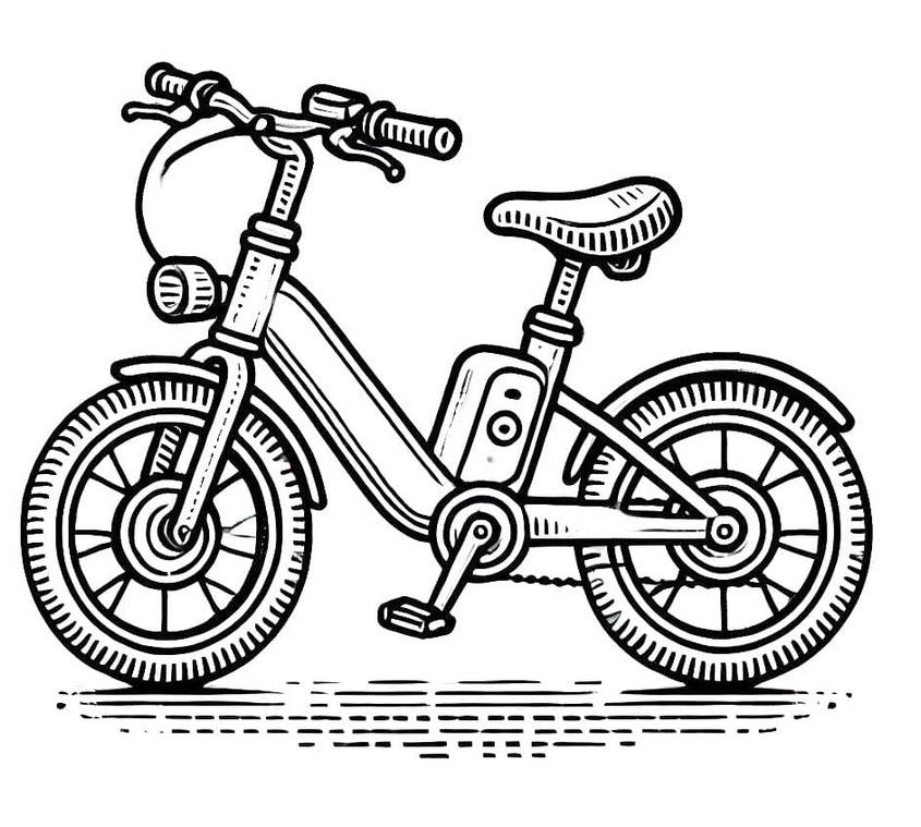 Tranh tô màu xe máy - 12 Tranh tô màu xe máy - 12