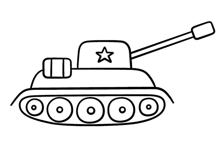 Tranh tô màu xe tăng 41
