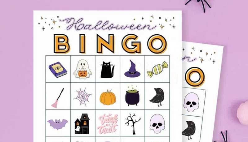 Bingo Halloween là trò chơi đơn giản, dễ làm tại nhà Bingo Halloween là trò chơi đơn giản, dễ làm tại nhà