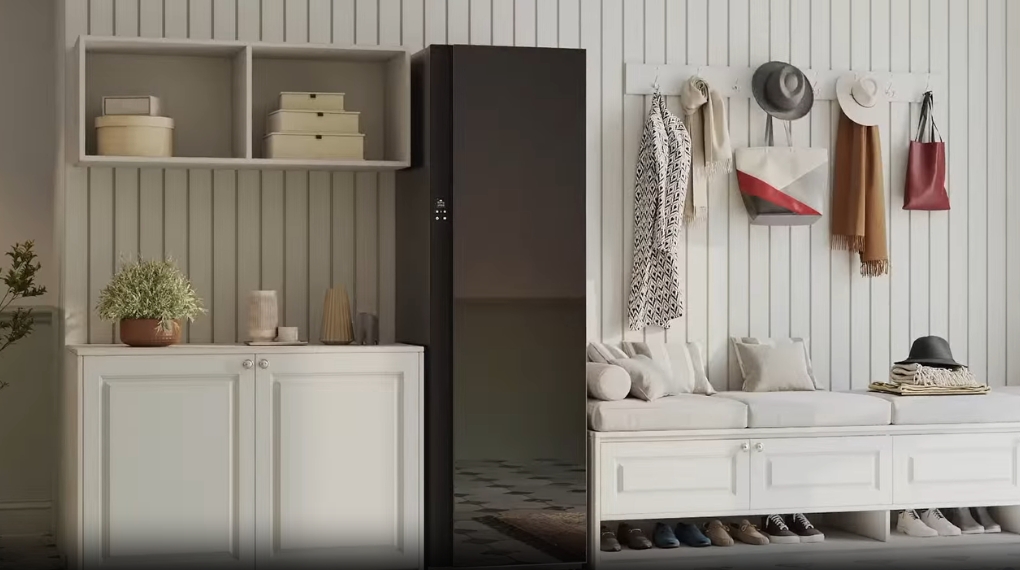 Thiết bị hiện đại giúp làm sạch, giảm nhăn, khử mùi và bảo dưỡng quần áo cao cấp