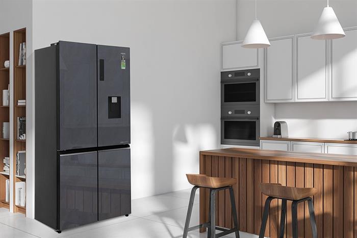 Tủ lạnh Aqua Inverter 522 lít Multi Door AQR-MA600XA(WGL)U1