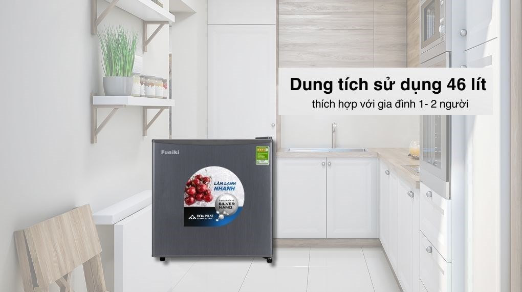 Tủ lạnh Funiki mini dung tích dưới 100 lít nhỏ gọn phù hợp cho phòng trọ sinh viên và khách sạn Tủ lạnh Funiki mini dung tích dưới 100 lít nhỏ gọn phù hợp cho phòng trọ sinh viên và khách sạn
