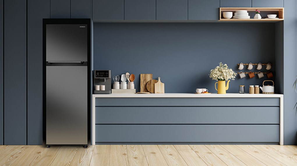 Tủ lạnh Hitachi Inverter 210 lít HRTN5230MUVN ngăn đá trên thiết kế bền bỉ tích hợp công nghệ Inverter tiết kiệm điện năng Tủ lạnh Hitachi Inverter 210 lít HRTN5230MUVN ngăn đá trên thiết kế bền bỉ tích hợp công nghệ Inverter tiết kiệm điện năng