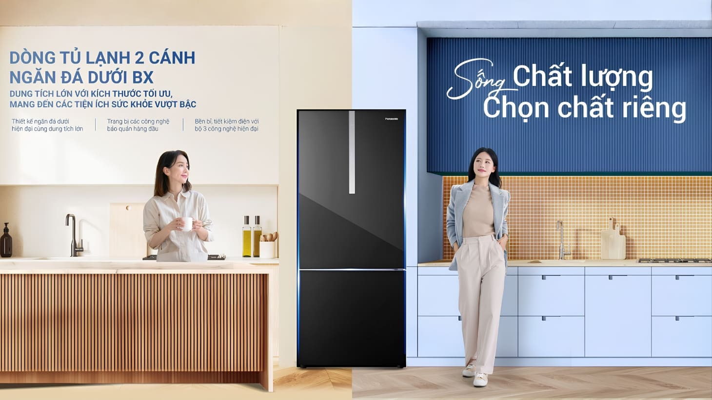 Dòng tủ lạnh BX của Panasonic