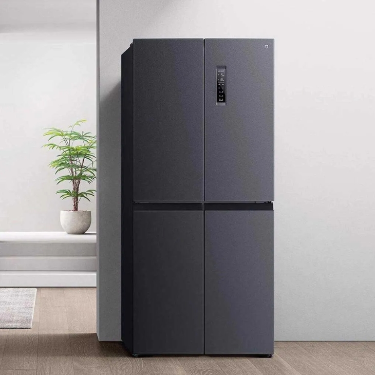 Tủ lạnh Xiaomi Mijia 430 lít sở hữu thiết kế đen tuyền hiện đại