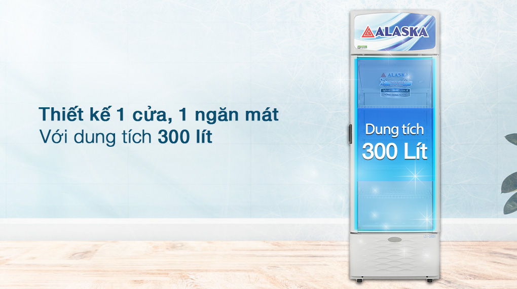 Tủ mát Alaska 1 cánh nhỏ gọn vận hành êm ái cho không gian hẹp Tủ mát Alaska 1 cánh nhỏ gọn vận hành êm ái cho không gian hẹp