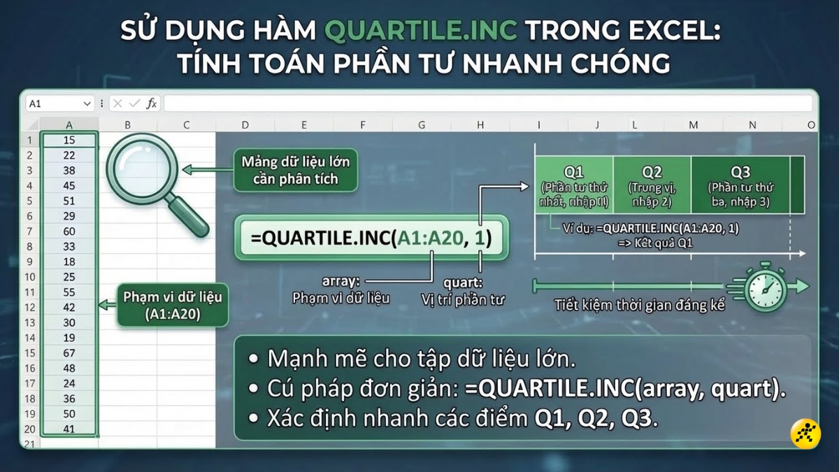 Sử dụng h&agrave;m trong Microsoft Excel