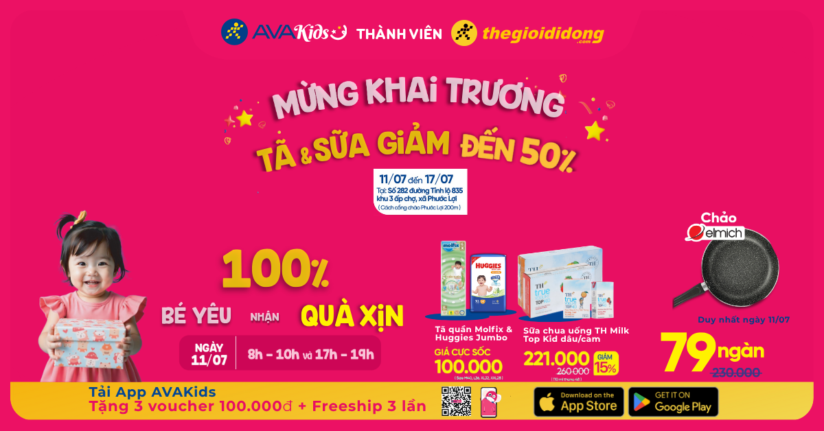 Khai trương AVAKids Long An