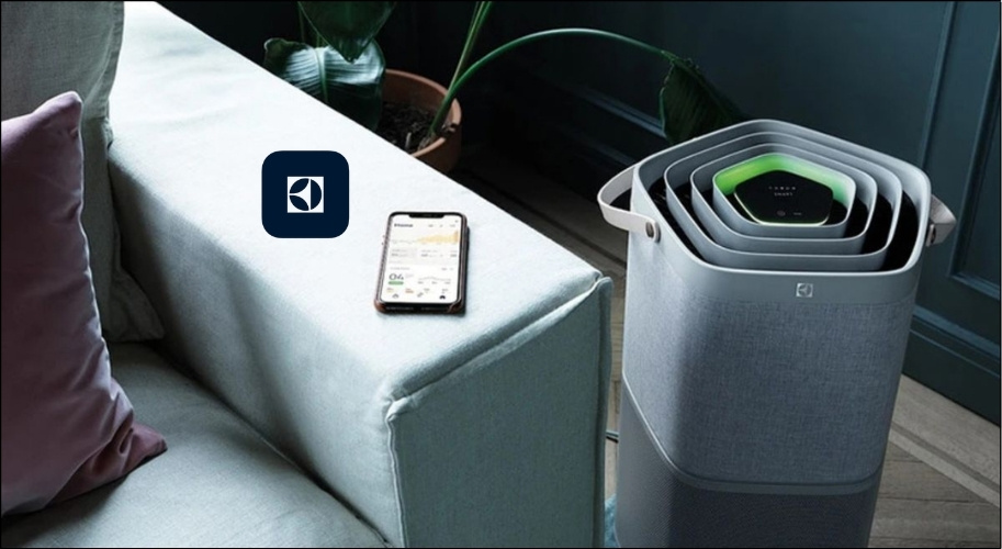 Thông qua ứng dụng Electrolux Life, người dùng có thể dễ dàng quản lý và tối ưu hóa chất lượng cuộc sống