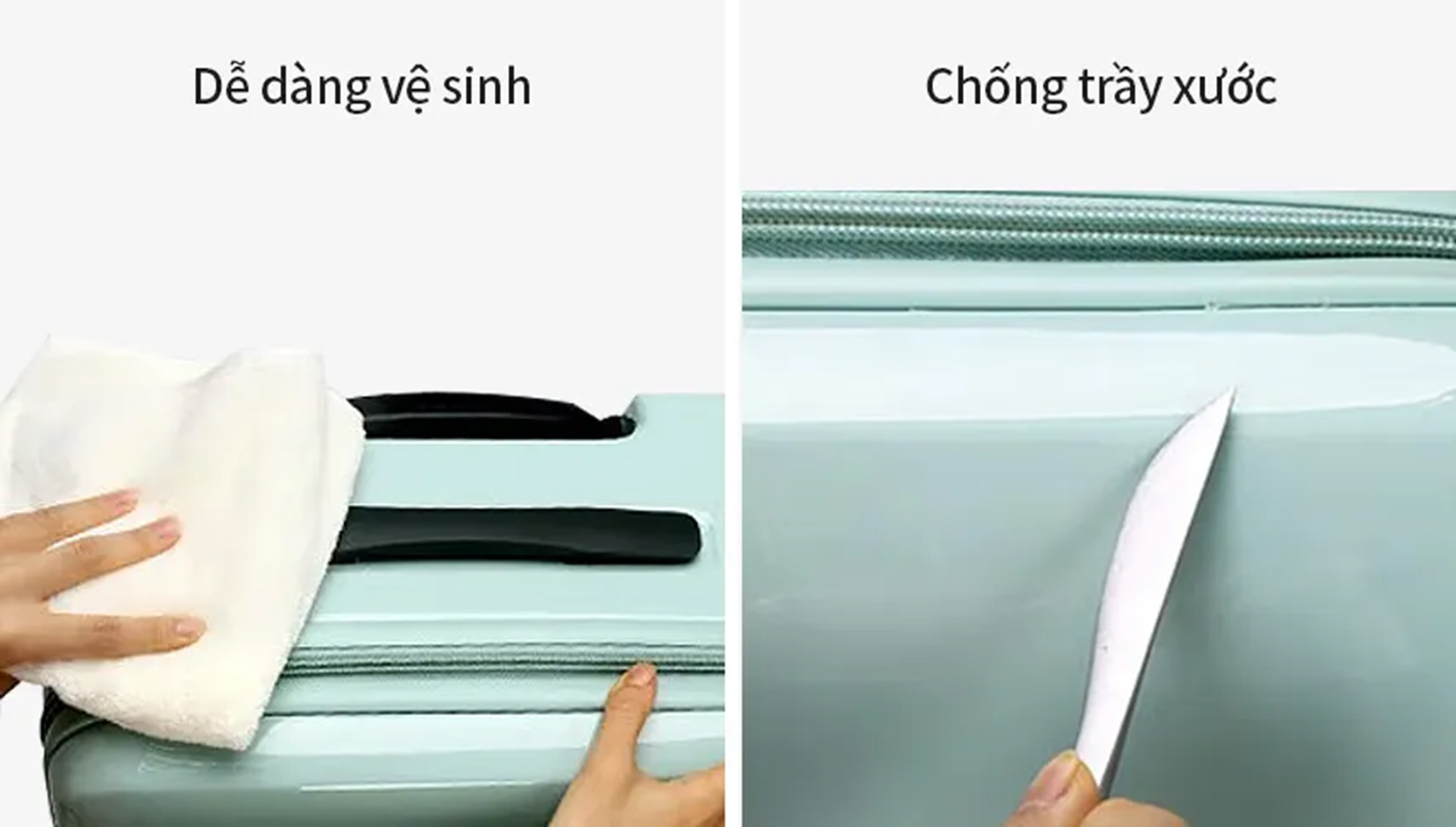 Bạn không nhồi quá tải, tránh va đập mạnh, giữ khô ráo và vệ sinh nhẹ để vali luôn bền đẹp