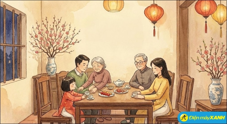 Trong đêm giao thừa, người Việt kiêng kỵ các thành viên trong gia đình to tiếng cãi vã, thay vào đó cần hoà thuận, nói chuyện nhỏ nhẹ