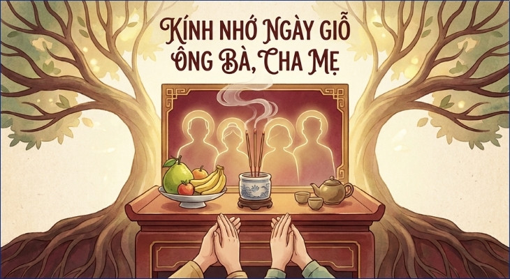 Qua lời khấn, gia chủ bày tỏ lòng biết ơn sâu sắc, ngợi ca công đức dựng xây của cha ông
