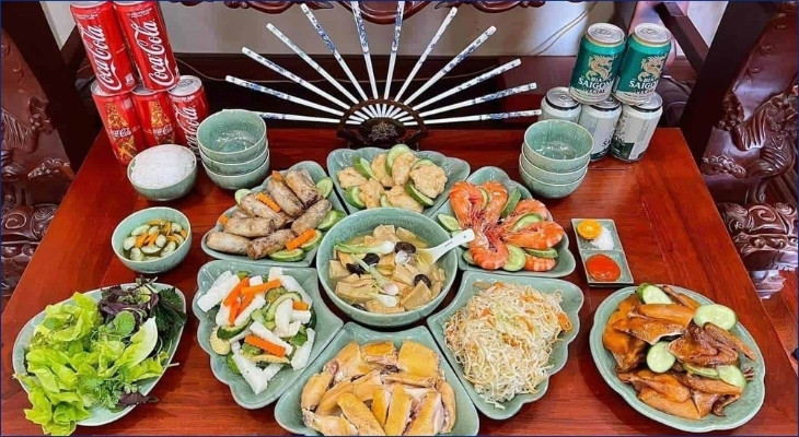 Mâm cúng ngày giỗ đầu