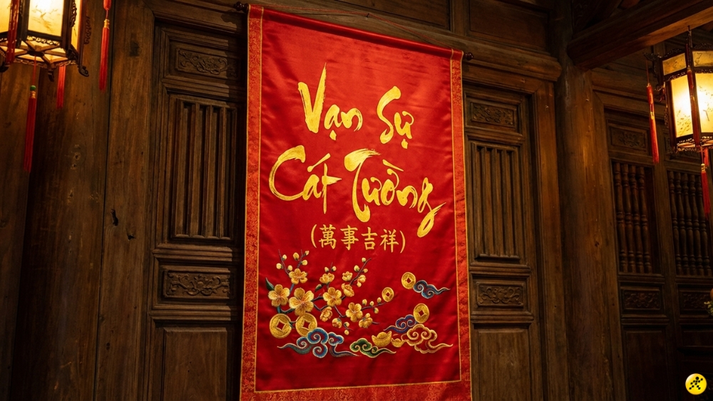 Vạn sự c&aacute;t tường ch&iacute;nh l&agrave; lời cầu mừng cho mọi việc đều diễn ra thuận lợi