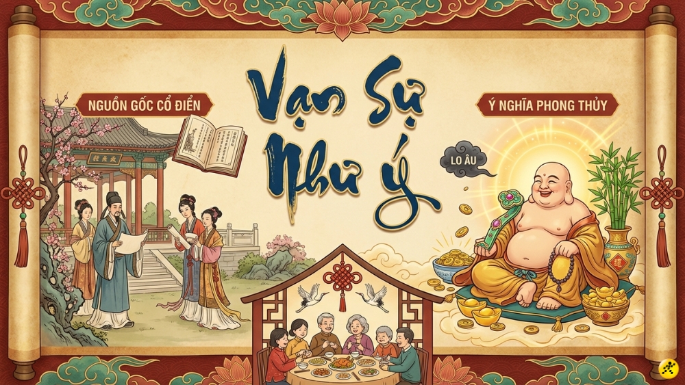 Nguồn gốc v&agrave; &yacute; nghĩa phong thủy của Vạn sự như &yacute;