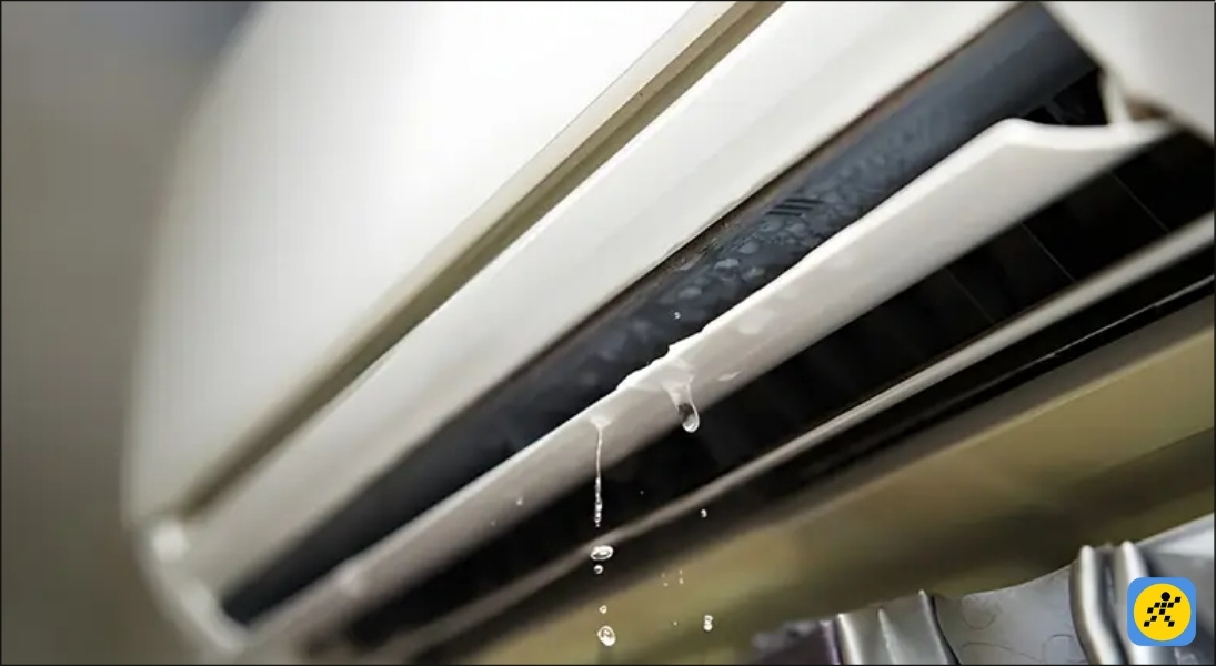 Một trong những dấu hiệu cần gọi thợ vệ sinh máy lạnh là máy bị chảy nước Một trong những dấu hiệu cần gọi thợ vệ sinh máy lạnh là máy bị chảy nước
