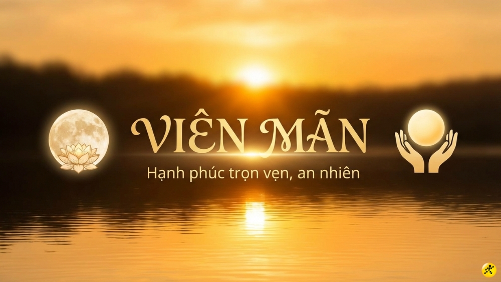 "Vi&ecirc;n m&atilde;n" l&agrave; một trạng th&aacute;i đạt tới sự ho&agrave;n hảo, trọn vẹn