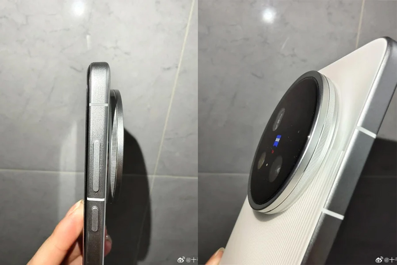 Hình ảnh trên tay bị rò rỉ của vivo X200 Ultra cho thấy máy sẽ có thiết kế cụm camera khá dày. Hình ảnh trên tay bị rò rỉ của vivo X200 Ultra cho thấy máy sẽ có thiết kế cụm camera khá dày.