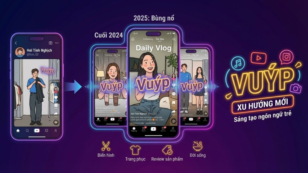 Nguồn gốc của tr&agrave;o lưu "Vu&yacute;p"