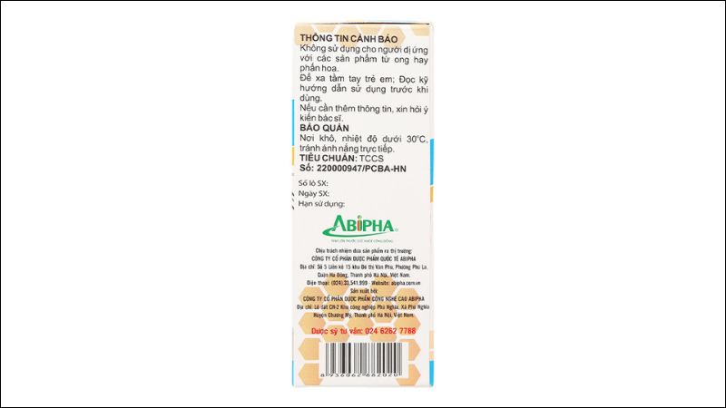 Công nghệ Propolis M.E.D từ Italy trong xịt nhiệt miệng Abipolis