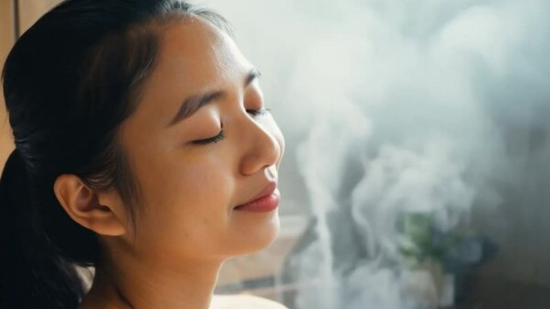 Xông hơi mặt giúp da hấp thụ hiệu quả và tối ưu hóa tác dụng của toner, serum và kem dưỡng ẩm