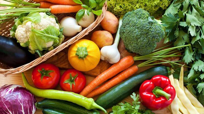 Ăn nhiều rau củ quả có thể giúp phòng ngừa xuất huyết tiêu hóa