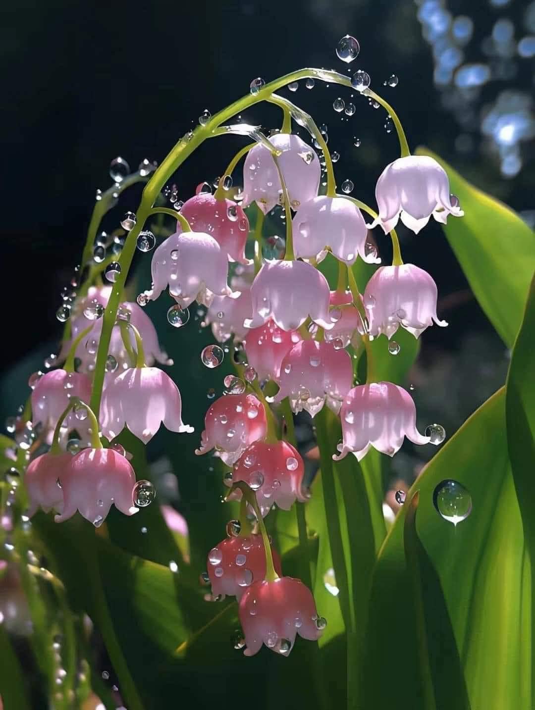 Hình nền điện thoại hoa linh lan 3