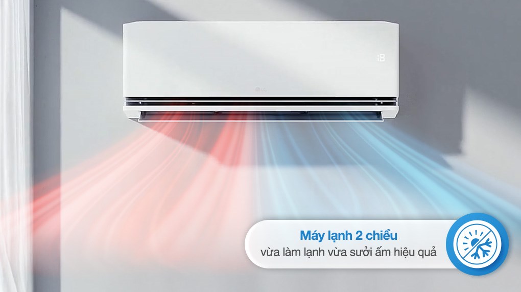 Điều hòa 2 chiều LG Inverter 9300 BTU IDH09M1 thuộc dòng điều hòa có thể vừa làm lạnh vừa sưởi Điều hòa 2 chiều LG Inverter 9300 BTU IDH09M1 thuộc dòng điều hòa có thể vừa làm lạnh vừa sưởi