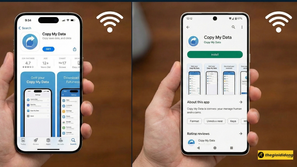 Tải và cài đặt ứng dụng Copy My Data Tải và cài đặt ứng dụng Copy My Data