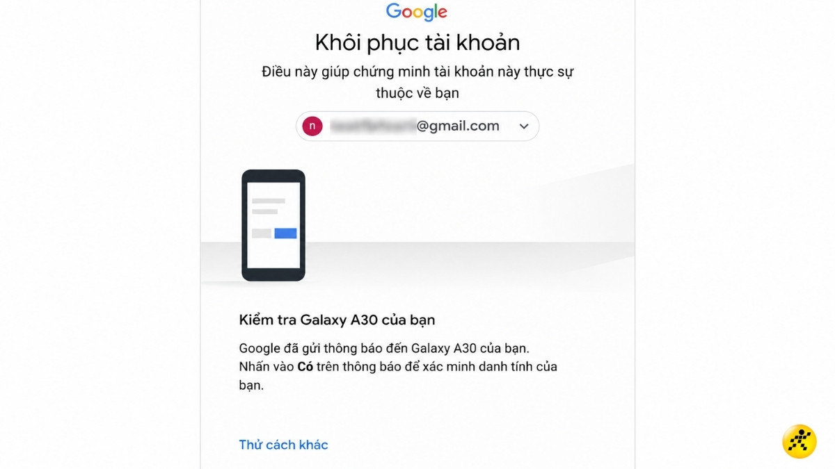 Google sẽ gửi một th&ocirc;ng b&aacute;o đến điện thoại của bạn