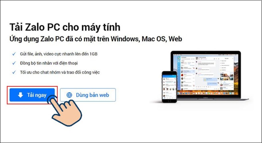 Bạn cần đảm bảo đã cài đặt ứng dụng Zalo trên máy tính của mình