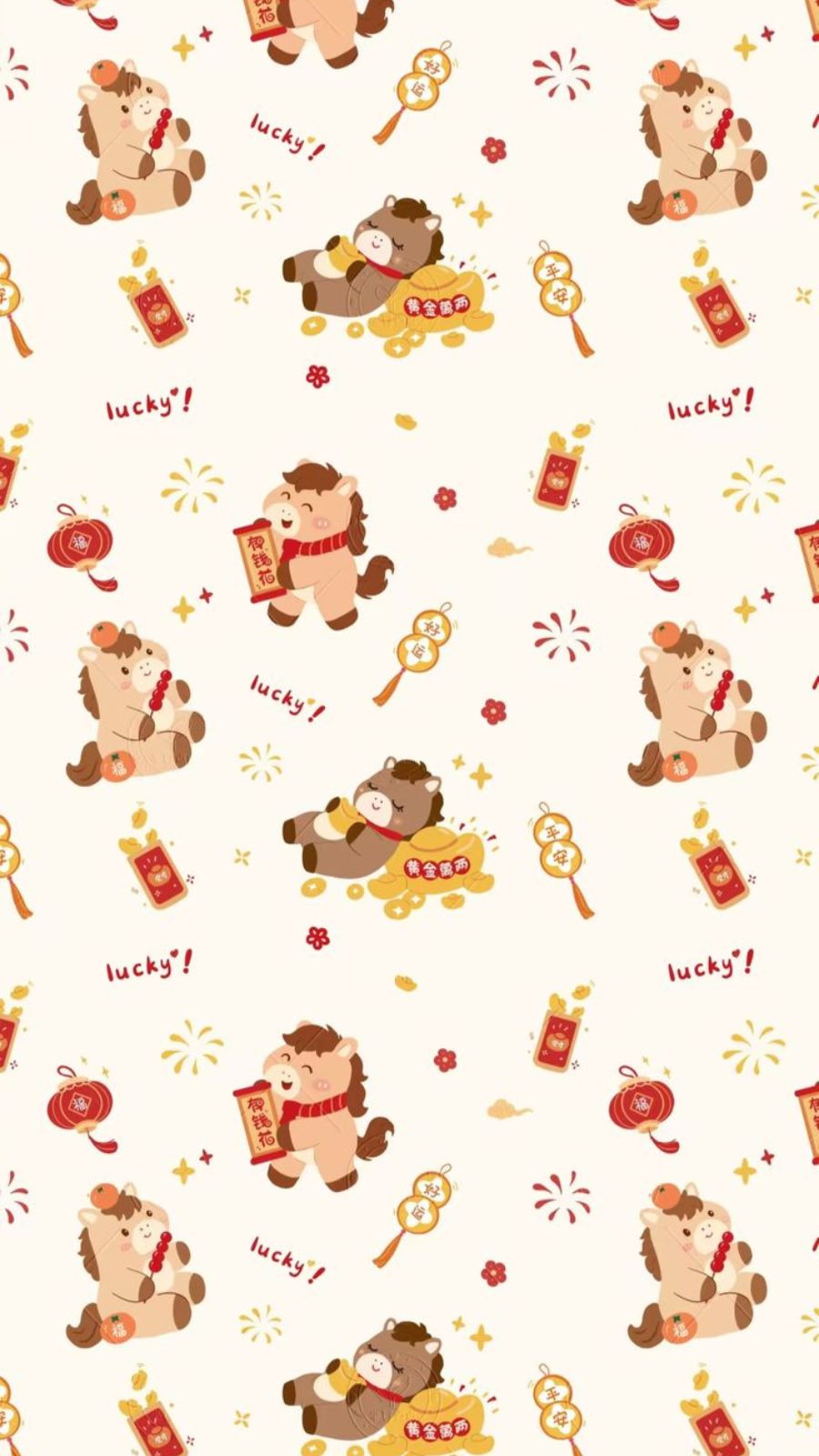 H&igrave;nh nền ch&uacute; ngựa hoạt h&igrave;nh dễ thương