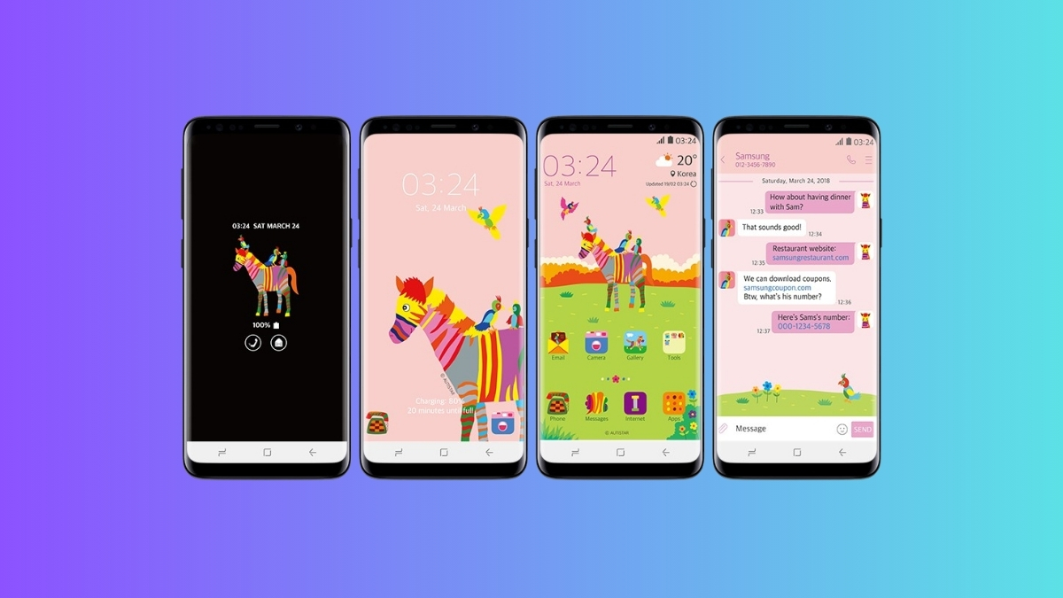 Android c&oacute; thể thay đổi ho&agrave;n to&agrave;n bố cục m&agrave;n h&igrave;nh, theme, icon