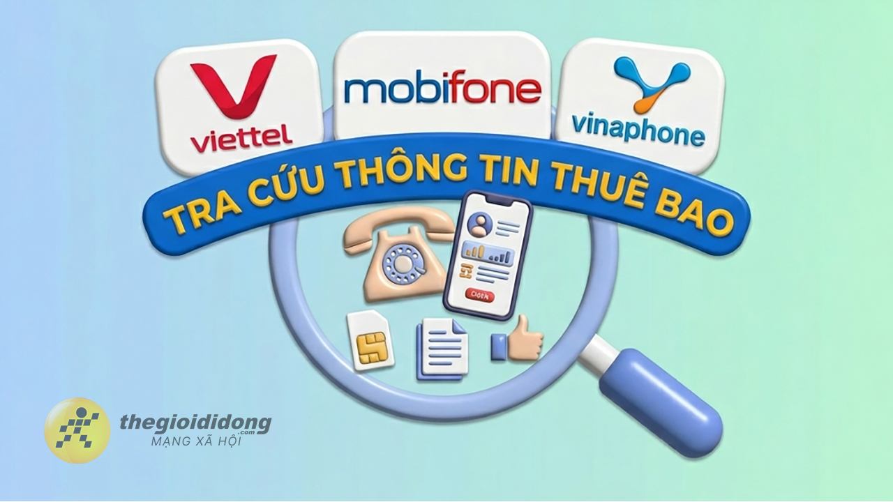 Cách xác thực thông tin thuê bao