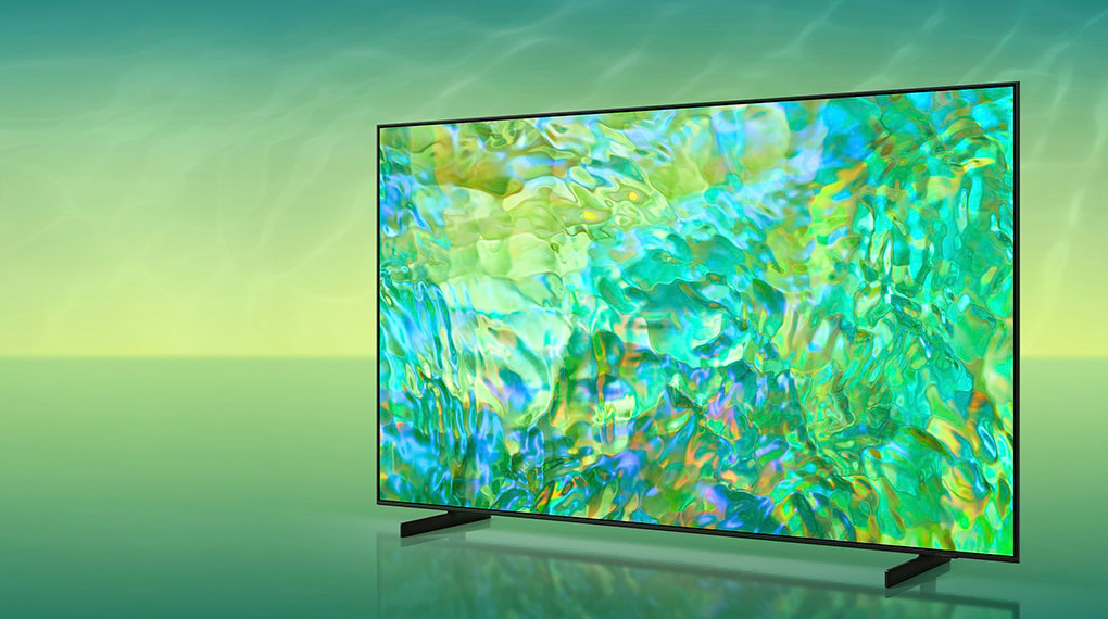 Smart Tivi Crystal UHD Samsung 4K 75 inch UA75CU8000 có chân đế vững chắc