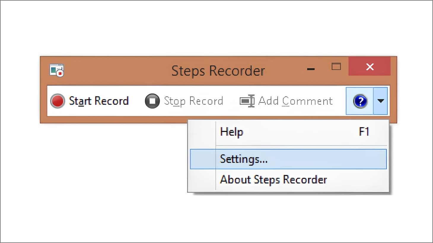 Cách quay màn hình máy tính Windows 7/8 bằng Steps Record